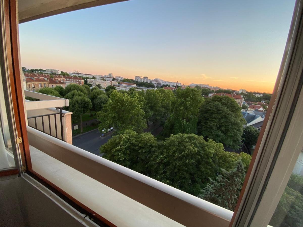 Panoramic View Studio - 15 Min From Paris Joinville-le-Pont Exteriör bild